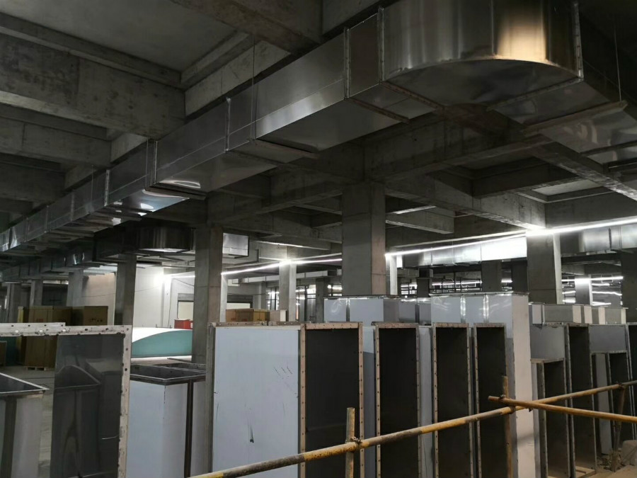 深圳风管厂家承接南山地下室通风管道安装工程