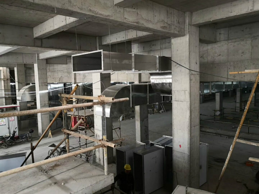 深圳风管厂家承接西乡地下室通风管道安装工程