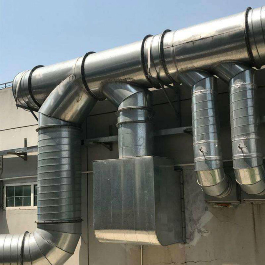 深圳白铁风管厂家承接光明环保通风管道安装工程