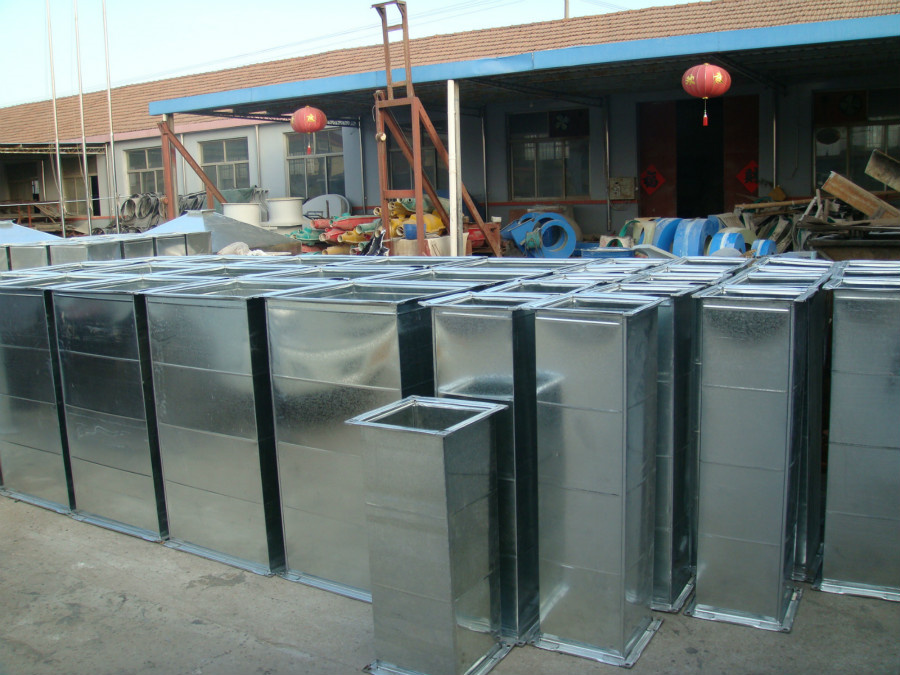 深圳白铁风管厂家承接深圳白铁矩形风管加工制作和安装业务