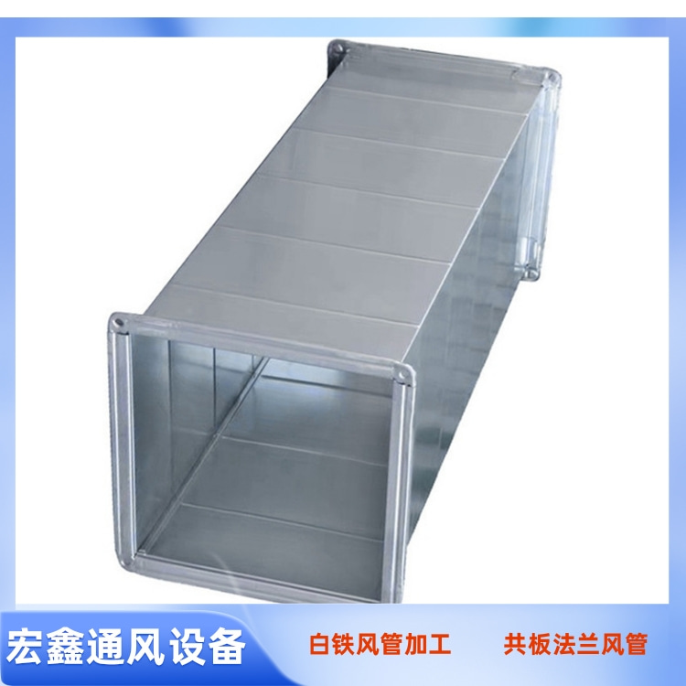 深圳通风管道厂家承接光明白铁皮通风管道安装
