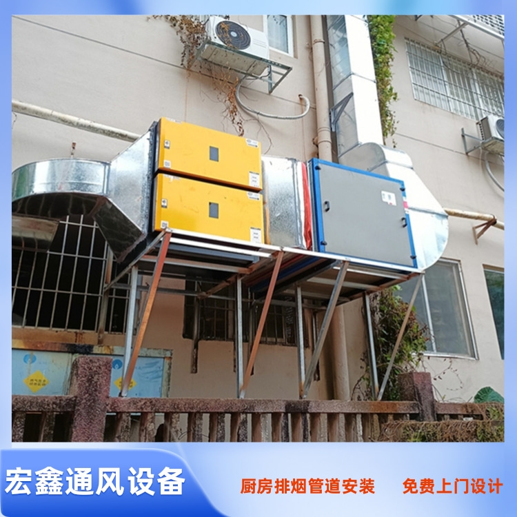 深圳排烟管道安装厂家承接坪山厨房排烟管道安装工程