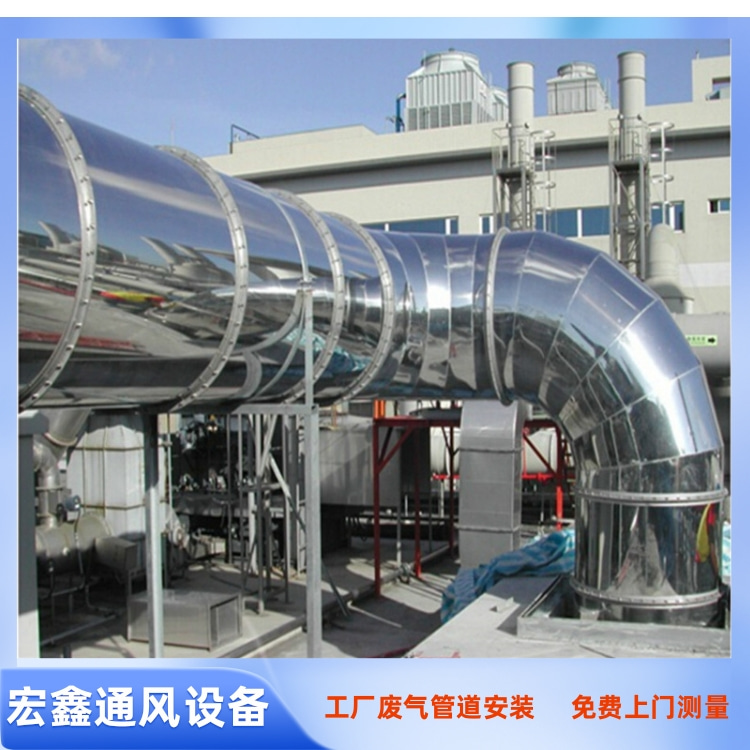 惠州白铁风管厂家承接大亚湾环保通风管道安装工程